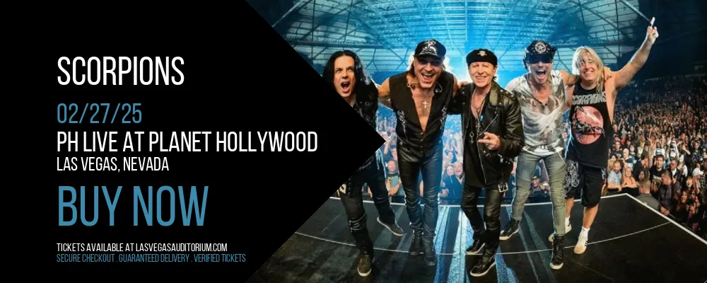 Scorpions at PH Live At Planet Hollywood